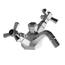 Смеситель Stella Eccelsa EC 00204 CR00 для биде, хром Смеситель Stella Eccelsa EC 00204 CR00 для биде, хром
