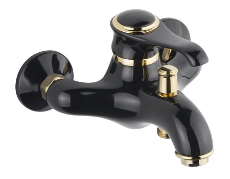 Смеситель Emmevi Tiffany 6001NO для ванны, черный/золото
