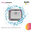 Мойка кухонная IDDIS Mate MAT49S0i77 49х44 хром - фото 7