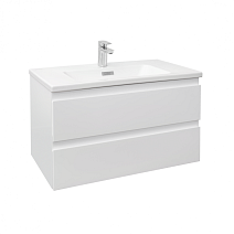 Тумба с раковиной Jacob Delafon Madeleine EB2053-J5 80 белый блестящий