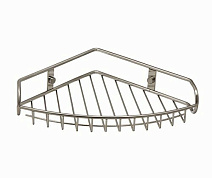 Полка WasserKRAFT Ammer K-1511 металлическая, матовый хром