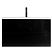 Тумба под раковину BelBagno Marino MARINO-800-2C-SO-NL-P 80 nero lucido