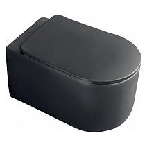 Чаша для подвесного унитаза Kerasan Nolita 531431 черный матовый