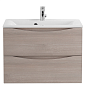 Тумба под раковину BelBagno Marino MARINO-650-2C-SO-RG-P 65 rovere grigio