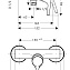 Смеситель Hansgrohe Talis S 72601000 для душа, хром - фото 2