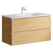 Тумба под раковину Aqwella Accent ACC0110DZ 100 дуб золотой