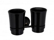 Подстаканник Fixsen Luksor FX-71607B черный сатин