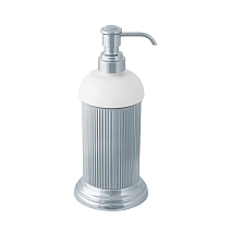 Дозатор для жидкого мыла Migliore Fortuna 31057 настольный, керамика/хром