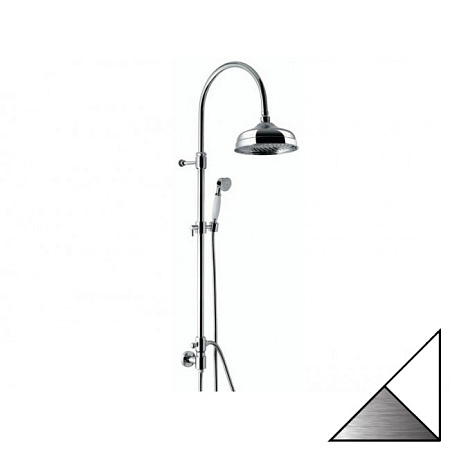 Душевая стойка Emmevi C02594EBC белый/хром