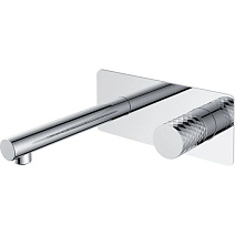 Смеситель Boheme Stick 125-CRCR для раковины, ручка Diamond, хром