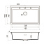 Кухонная мойка Omoikiri Sintesi 79-GR 79x50x21.7 leningrad grey - фото 2
