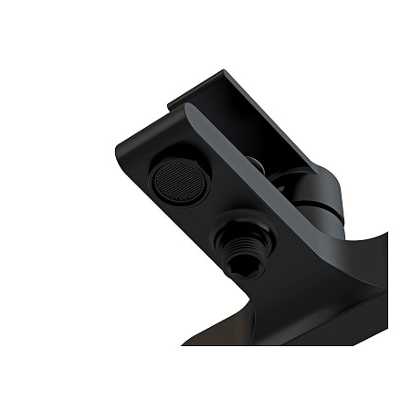 Смеситель Cersanit Brasko Black 63108 для ванны с душем, черный