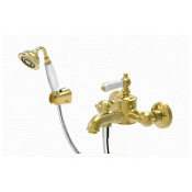 Смеситель Bravat Art F675109G-B для ванны с душем золото Смеситель Bravat Art F675109G-B для ванны с душем золото