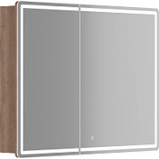 Шкаф-зеркало Sancos Mirror MI100EG 100 дуб галифакс натуральный