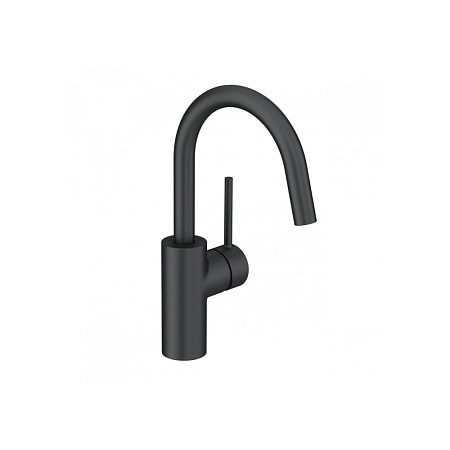 Смеситель Kludi Bozz 380283976 для раковины, черный матовый