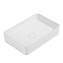 Раковина накладная ABBER Rechteck AC2207 белый