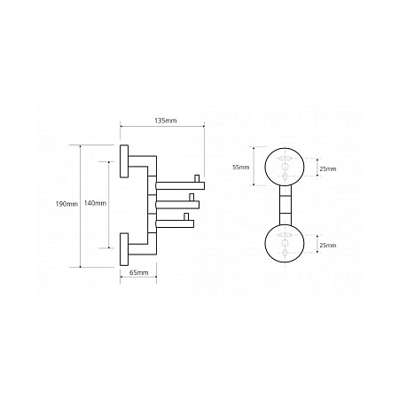 Крючок Bemeta Omega 104206072 тройной