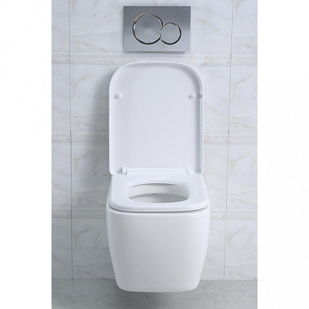 Чаша для подвесного унитаза BelBagno Veneto BB132CH белый