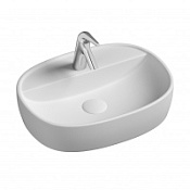 Раковина накладная Ceramica Nova Element CN6036 50x38x12 белый