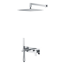 Душевой комплект Boheme Qubic 474-CR для ванны, хром Душевой комплект Boheme Qubic 474-CR для ванны, хром