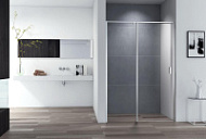 Душевая дверь Cezares Urban URBAN-B-12-110-C-CR прозрачное стекло