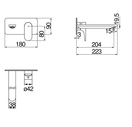 Смеситель Nobili Yoyo YO126198/1CR для раковины, хром