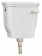 Механизм смыва и сливная труба для навесного бачка ArtCeram Hermitage HEA013 73 золото