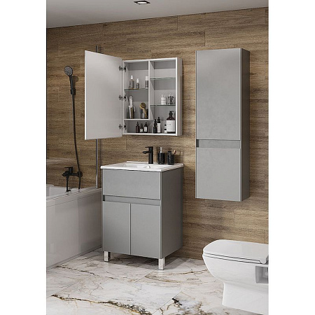 Шкаф-зеркало Aquaton Лондри 1A278502LH010 60