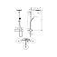 Душевая стойка Hansgrohe Pulsify Select 24220000 хром - фото 2