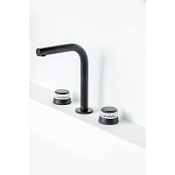 Смеситель Boheme Aura 152-B-A для раковины, черный