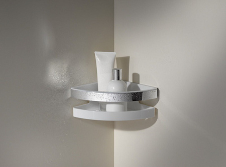 Полка Keuco Collection Moll 12757010000 хром/белый