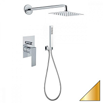 Душевой комплект Fiore Kube 100OO7553 золото Душевой комплект Fiore Kube 100OO7553 золото