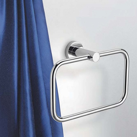 Полотенцедержатель Colombo Plus W4931.BM 21 кольцо, белый матовый