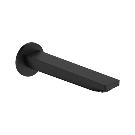 Излив Hansgrohe Rebris E 72431670 для ванны, черный матовый