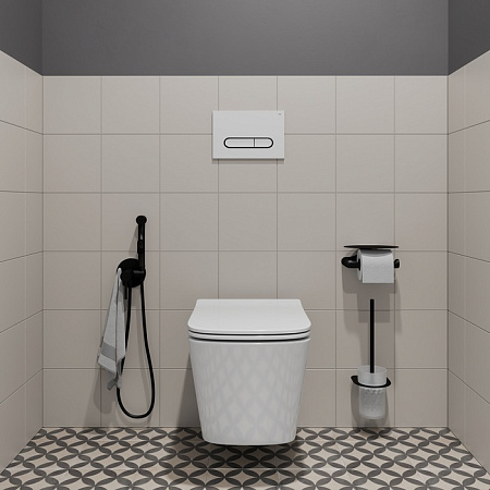 Кнопка смыва IDDIS Unifix UNI01WBi77 белый