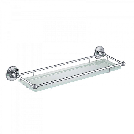 Полка Timo Nelson 150072/00 стеклянная, хром