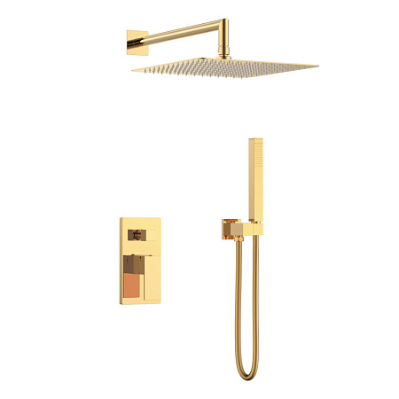 Верхний душ Boheme Qubic 421-G золото