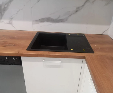 Кухонная мойка Omoikiri Daisen 65-BL 65х51 черный