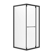 Душевой уголок Niagara Nova NG-6833-34BLACK 90x90x195 стекло прозрачное/профиль черный матовый