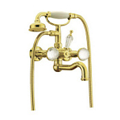Смеситель Boheme Imperiale Presente 333 для ванны с душем, золото