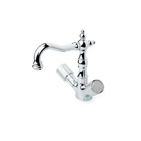 Смеситель Boheme Royal Cristal 272-Royal/CRST для раковины, хром