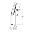 Душевая лейка Grohe Rainshower SmartActive 130 Cube 26550000 хром - фото 6