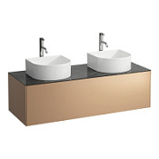 Тумба под раковину Laufen Sonar 4.0542.8.034.141.1 120 медь/черный мрамор