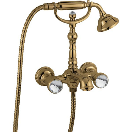 Смеситель Emmevi The One 98011VSWBR для ванны с душем, бронза
