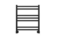 Полотенцесушитель водяной Aquatek Оберон AQ RO0760BL 50х60 2-3-2 черный муар