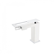 Смеситель Boheme Q 146-WCR для биде, белый/хром