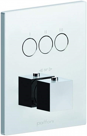 Смеситель Paffoni Compact Box CPT519BO для душа, белый