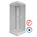 Душевая кабина Niagara Promo P90/13Q/MT 90x90x215 L/R стекло матовое/профиль белый