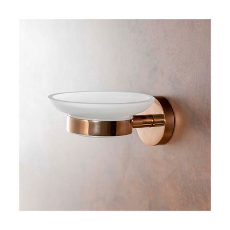 Мыльница Bemeta Amber 155108042 медное золото матовое