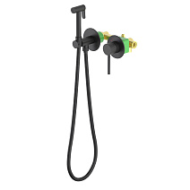 Гигиенический душ со смесителем Timo Saona 2339/03SM черный матовый Гигиенический душ со смесителем Timo Saona 2339/03SM черный матовый